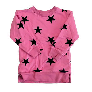 Primary.com Girls Pink Stars Long Sleeve Shirt size: 2T